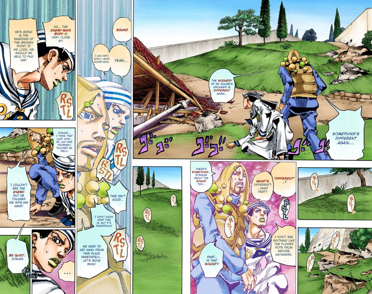 Jojo S Bizarre Adventure Part Jojolion Official Colored Vol Ch