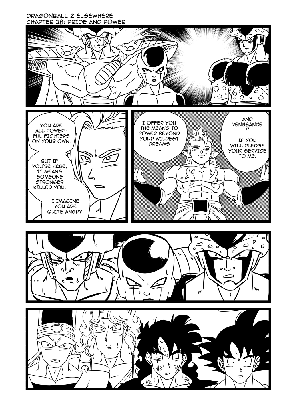 Dragon Ball Z Elsewhere (Doujinshi) Vol. 3 Ch. 28 Pride And Power