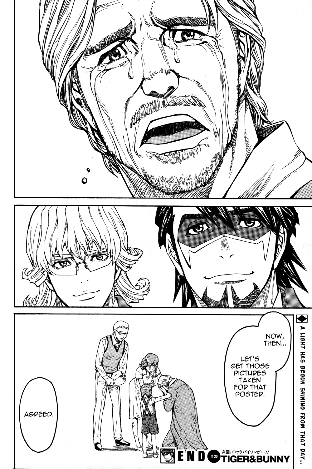 Tiger & Bunny The Comic Vol. 6 Ch. 30 Time will take care of the rest...?