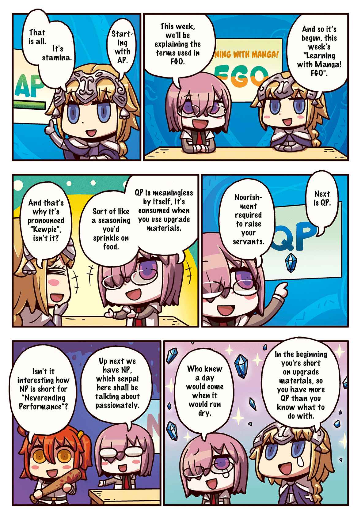 Masu Masu Manga de Wakaru! Fate/Grand Order Ch. 12 Terminology