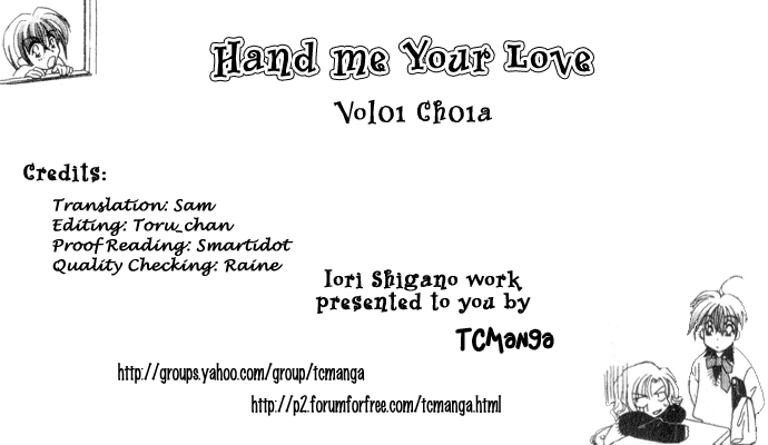 Makase Nasai!! Vol. 1 Ch. 1 Hand Me Your Love!!