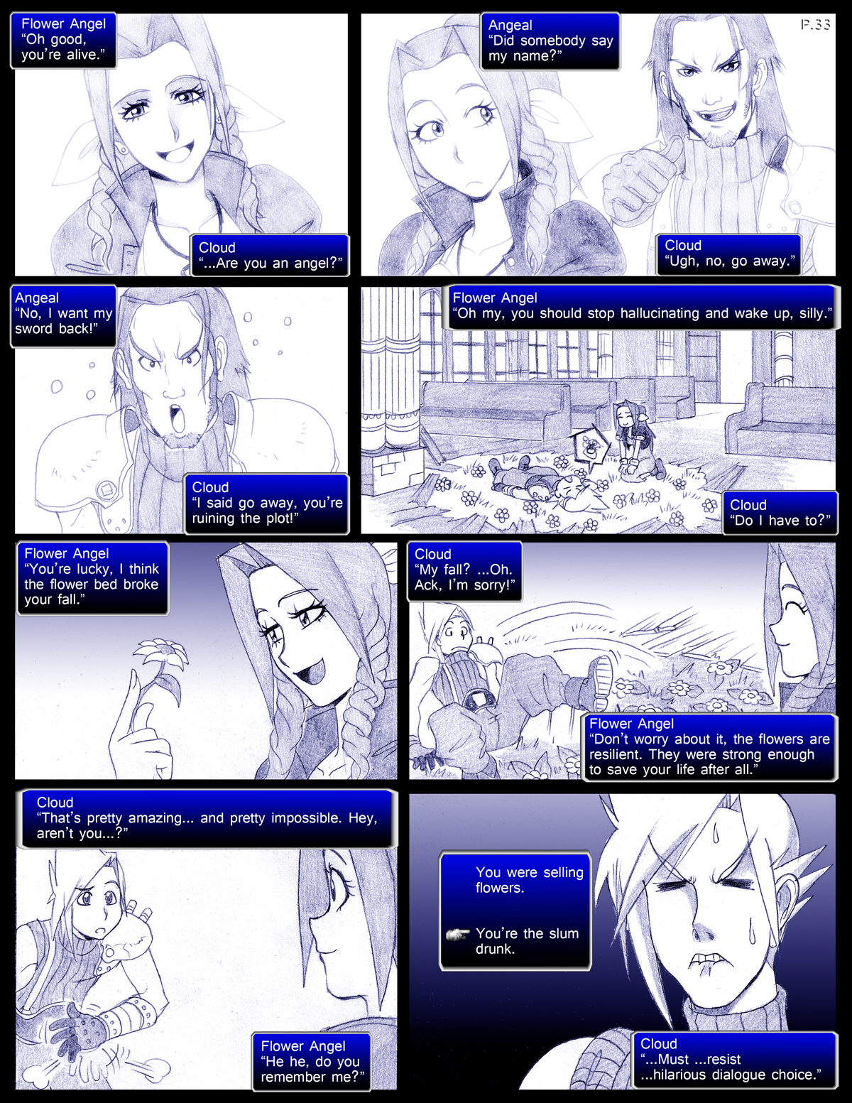 Final Fantasy VII: The Sevening (Doujinshi) Ch. 33