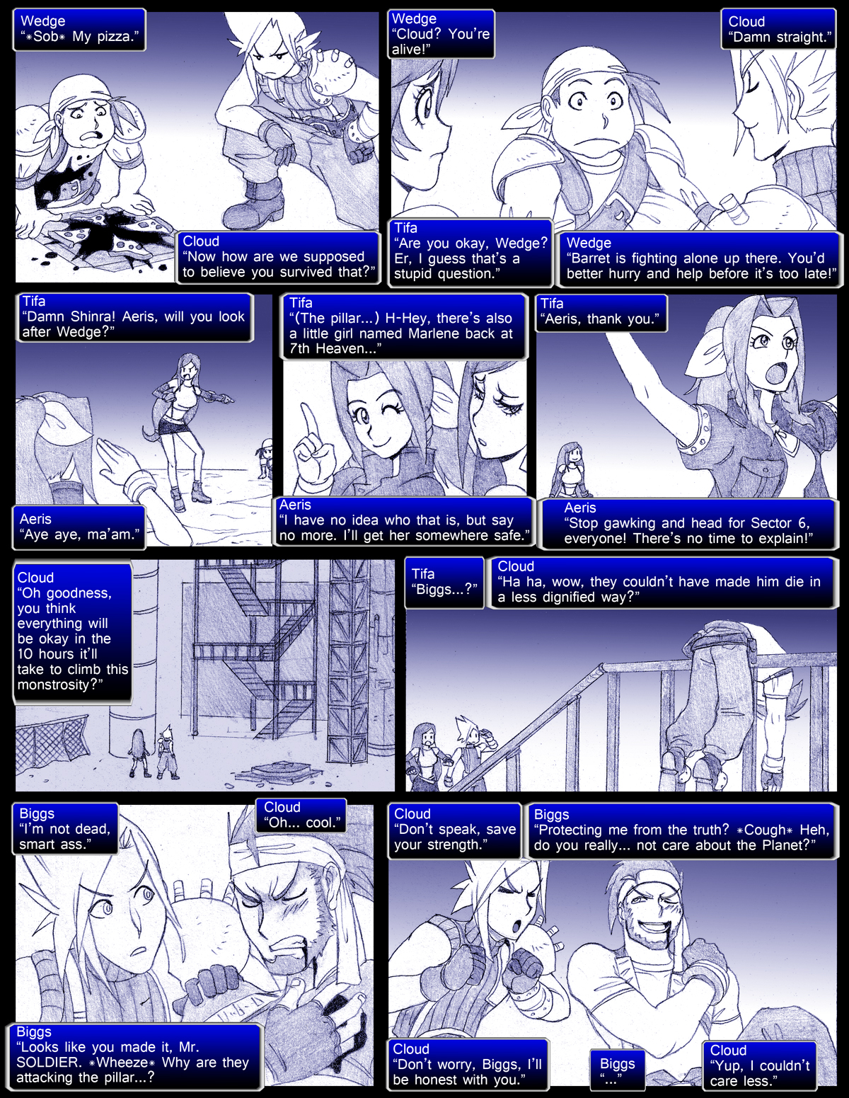 Final Fantasy VII: The Sevening (Doujinshi) Ch. 63