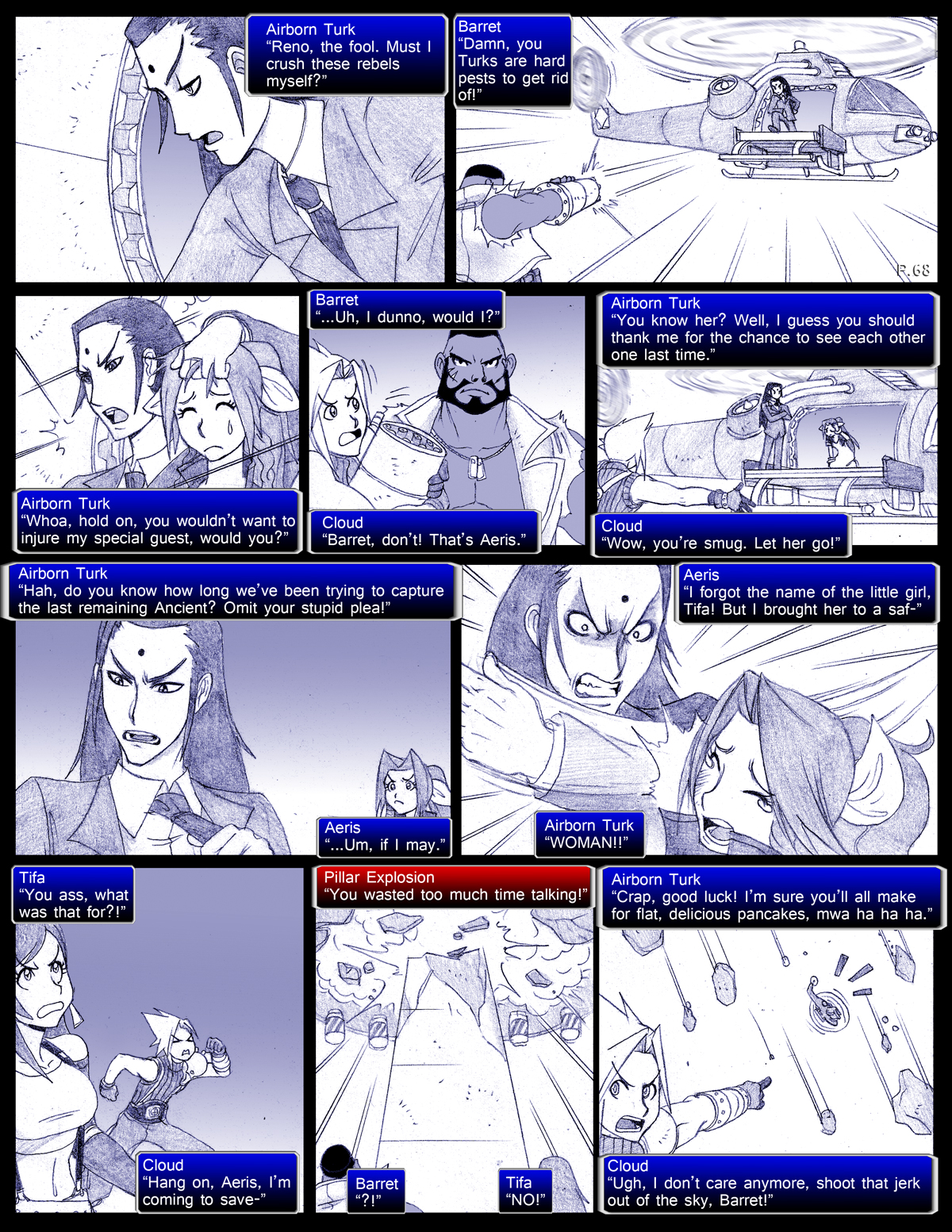Final Fantasy VII: The Sevening (Doujinshi) Ch. 68
