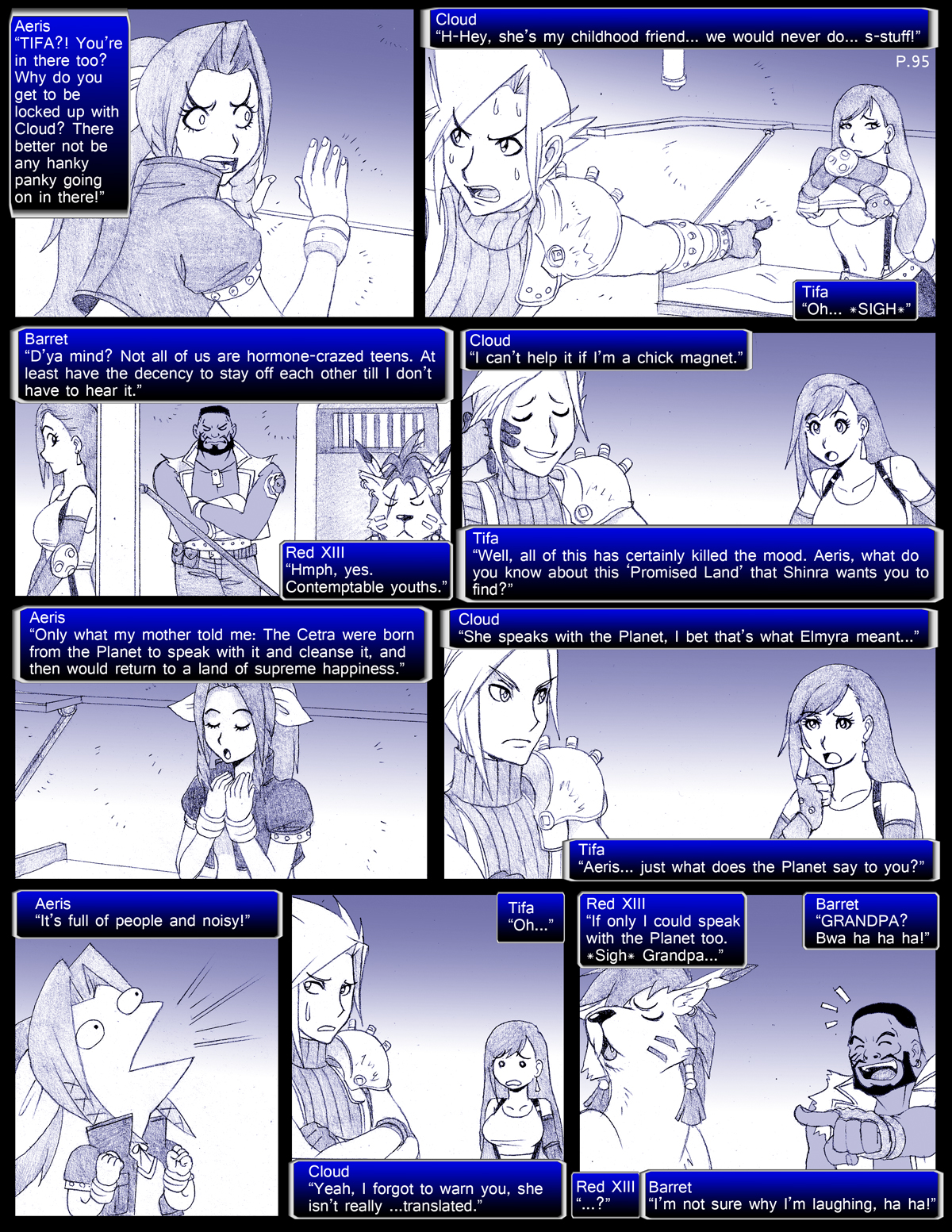 Final Fantasy VII: The Sevening (Doujinshi) Ch. 95