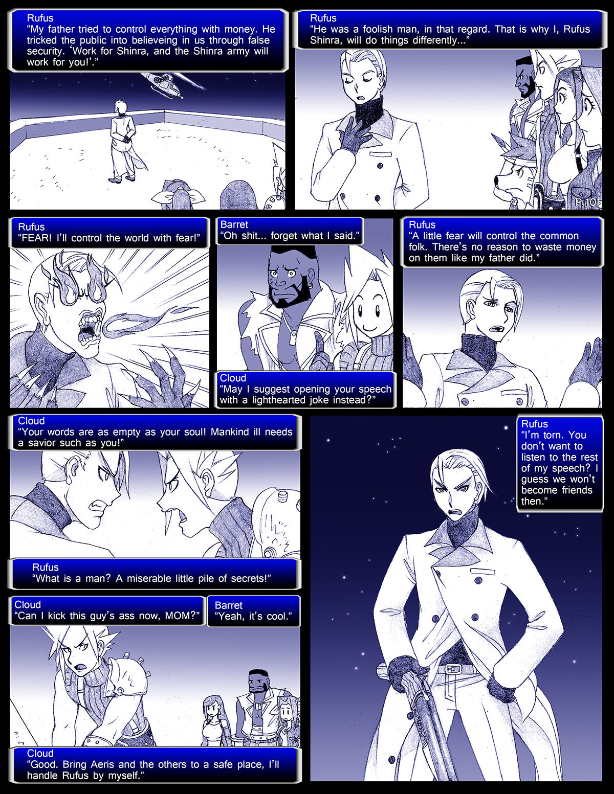 Final Fantasy VII: The Sevening (Doujinshi) Ch. 101