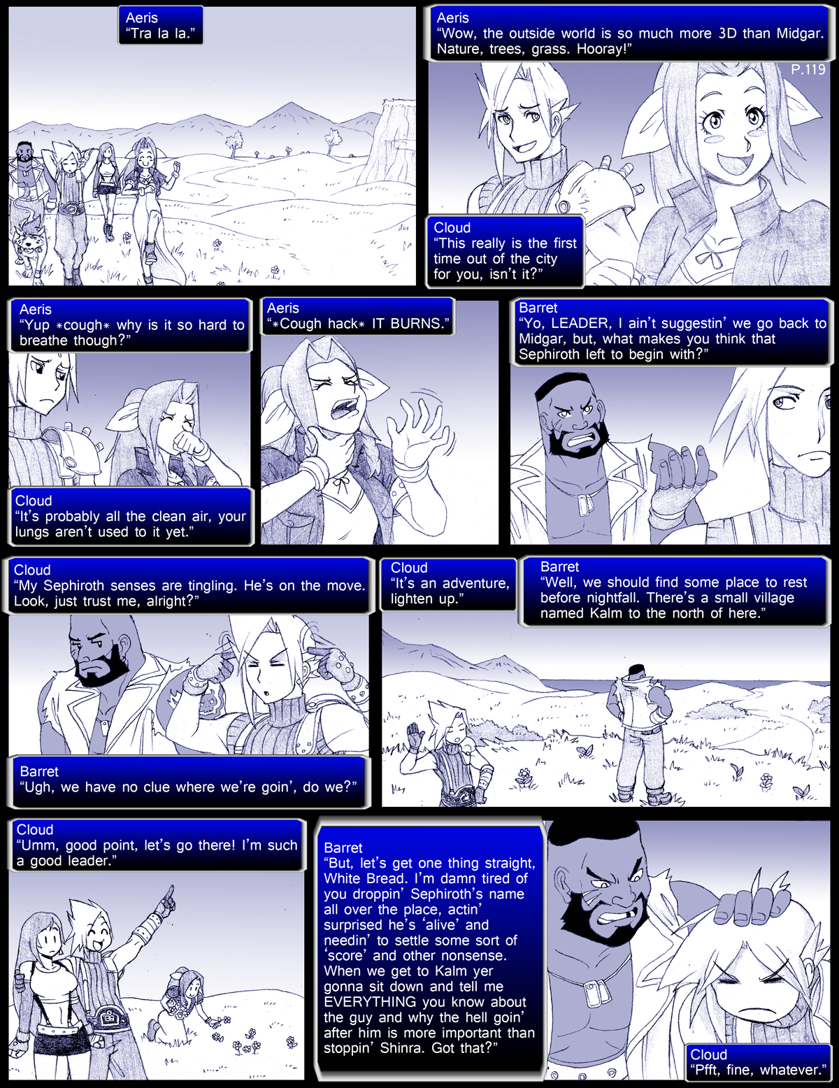Final Fantasy VII: The Sevening (Doujinshi) Ch. 119