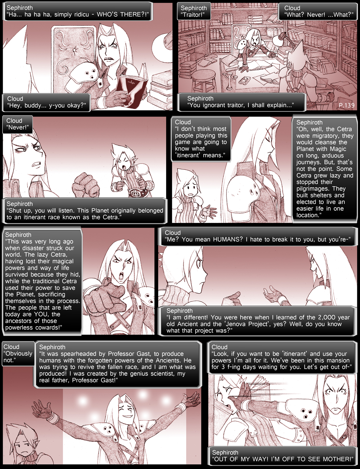 Final Fantasy VII: The Sevening (Doujinshi) Ch. 139