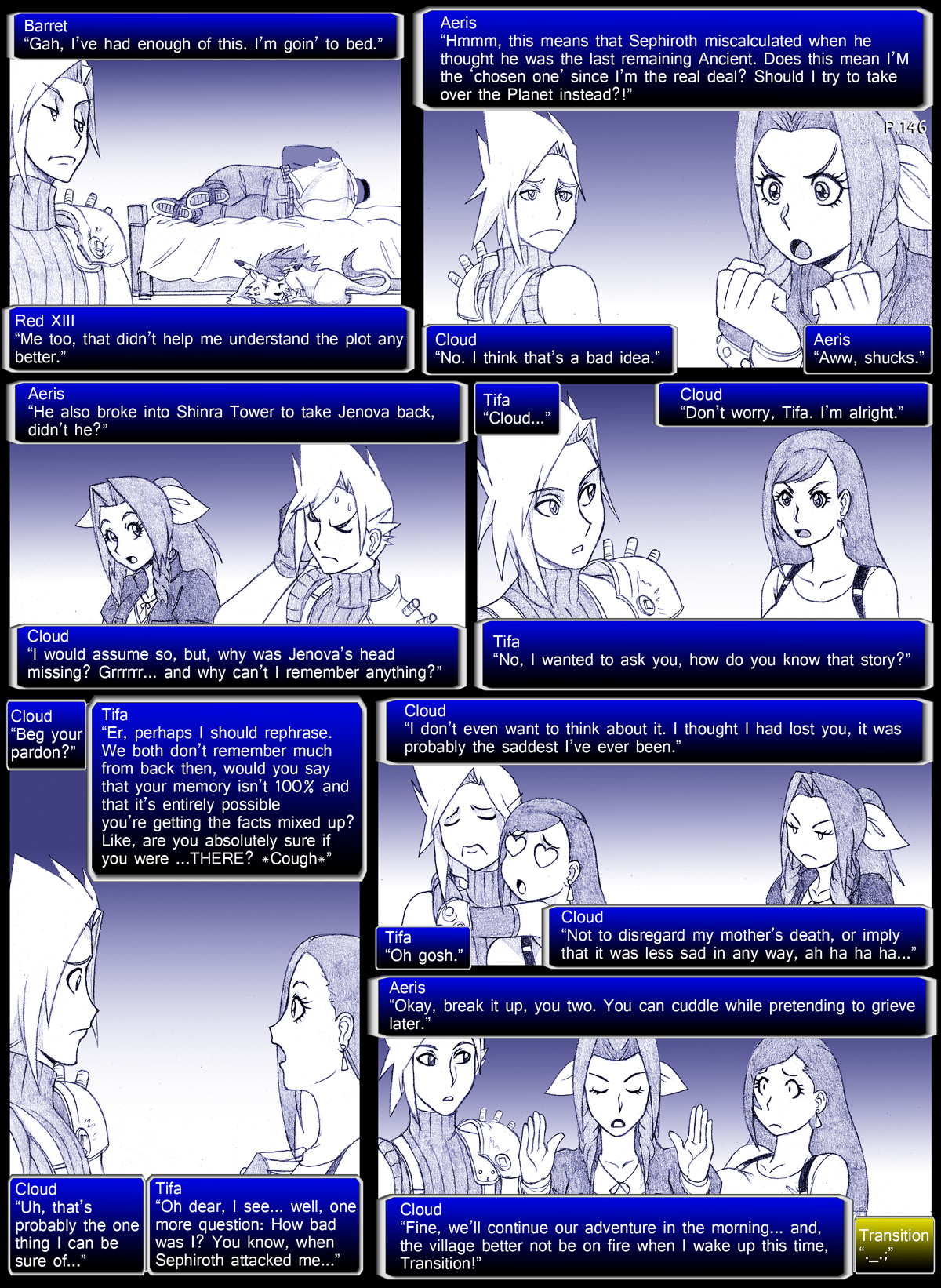 Final Fantasy VII: The Sevening (Doujinshi) Ch. 146