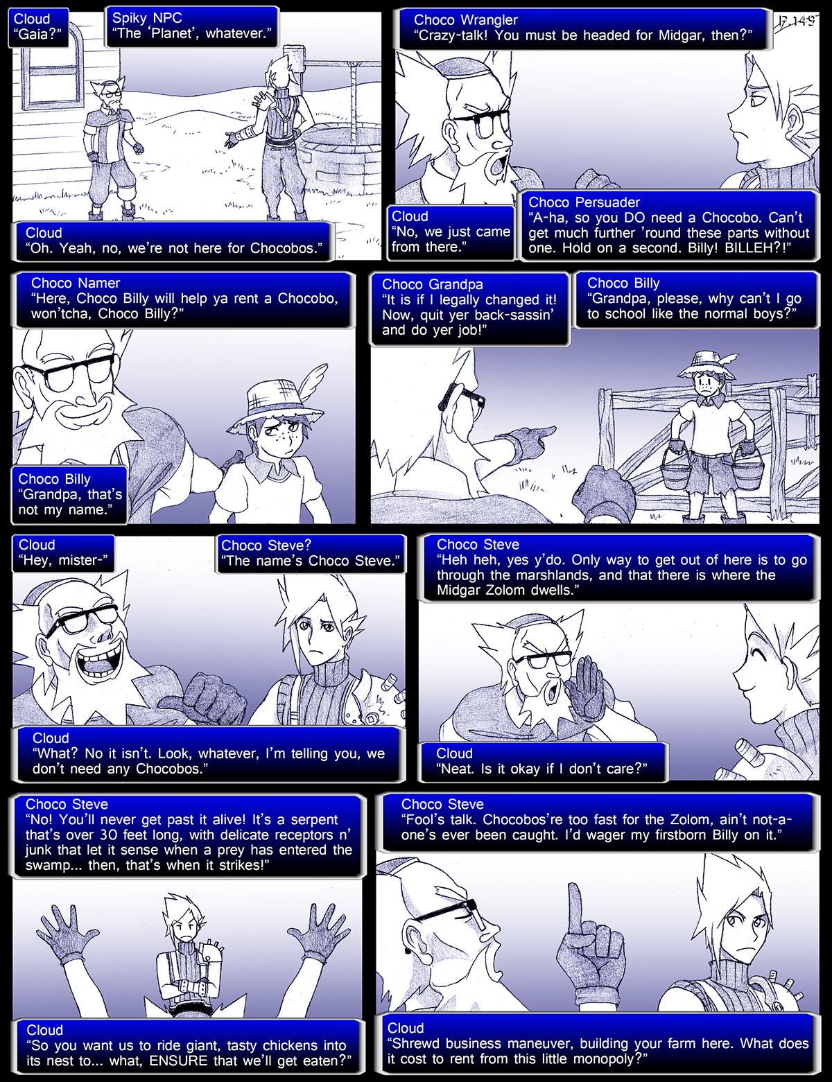 Final Fantasy VII: The Sevening (Doujinshi) Ch. 149