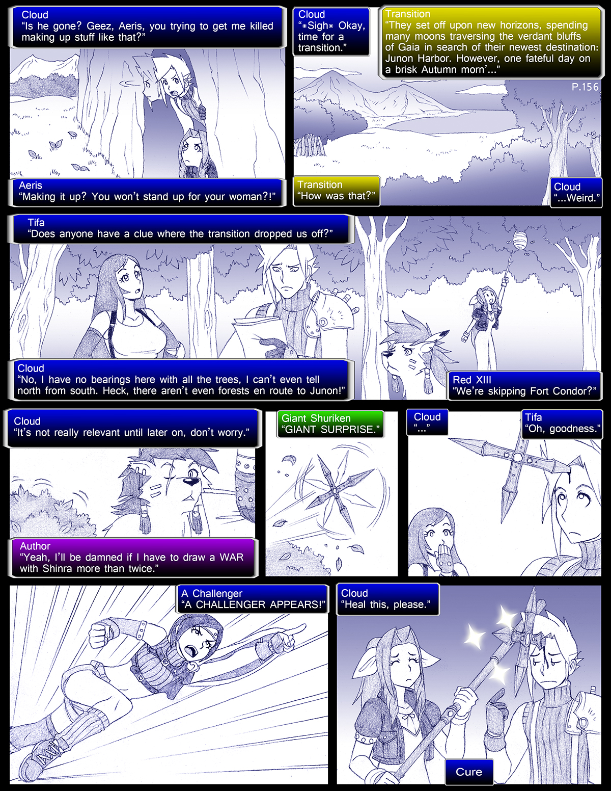 Final Fantasy VII: The Sevening (Doujinshi) Ch. 156