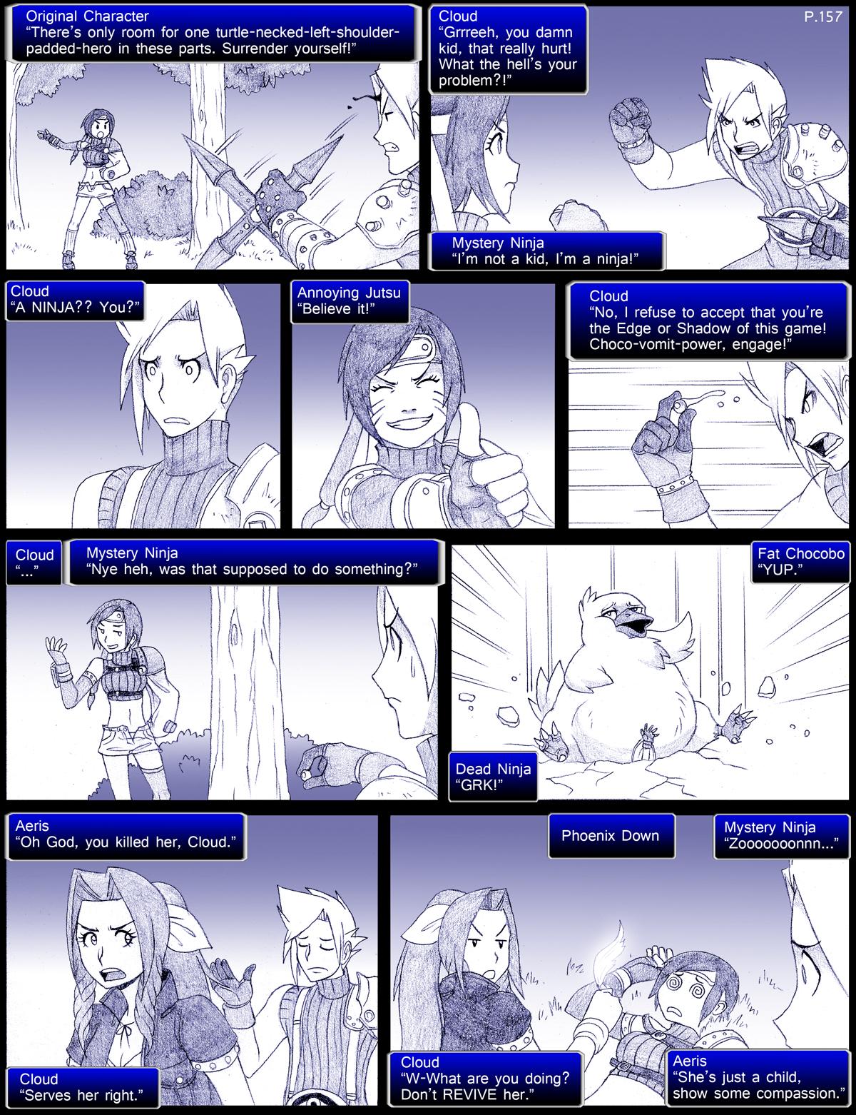Final Fantasy VII: The Sevening (Doujinshi) Ch. 157