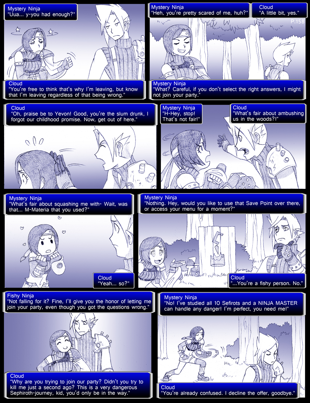 Final Fantasy VII: The Sevening (Doujinshi) Ch. 158