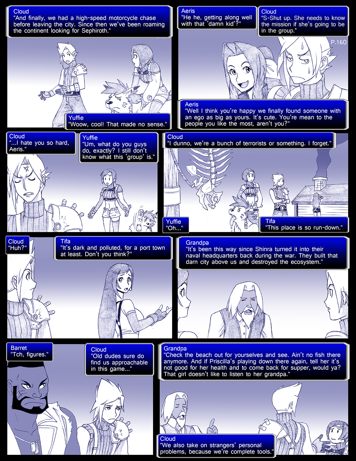 Final Fantasy VII: The Sevening (Doujinshi) Ch. 160