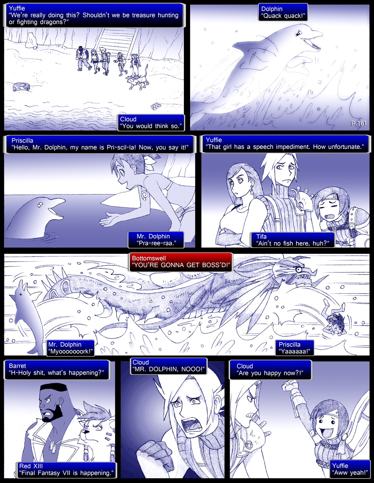 Final Fantasy VII: The Sevening (Doujinshi) Ch. 161