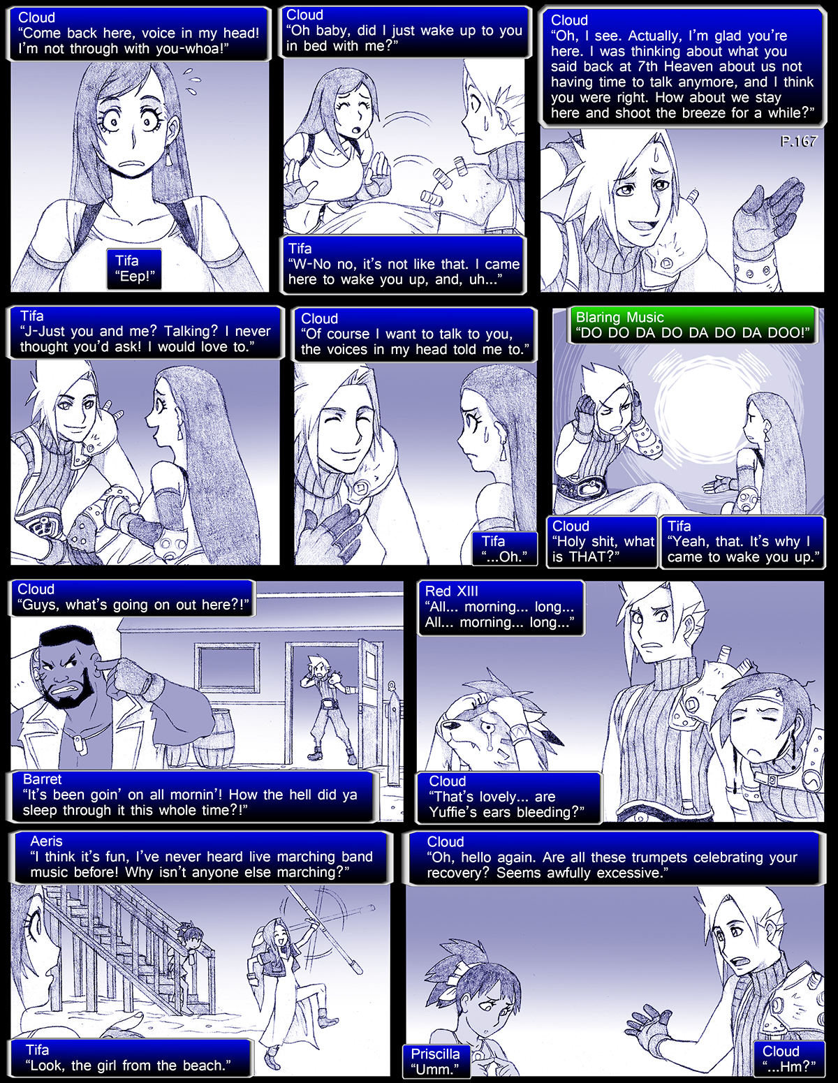 Final Fantasy VII: The Sevening (Doujinshi) Ch. 167
