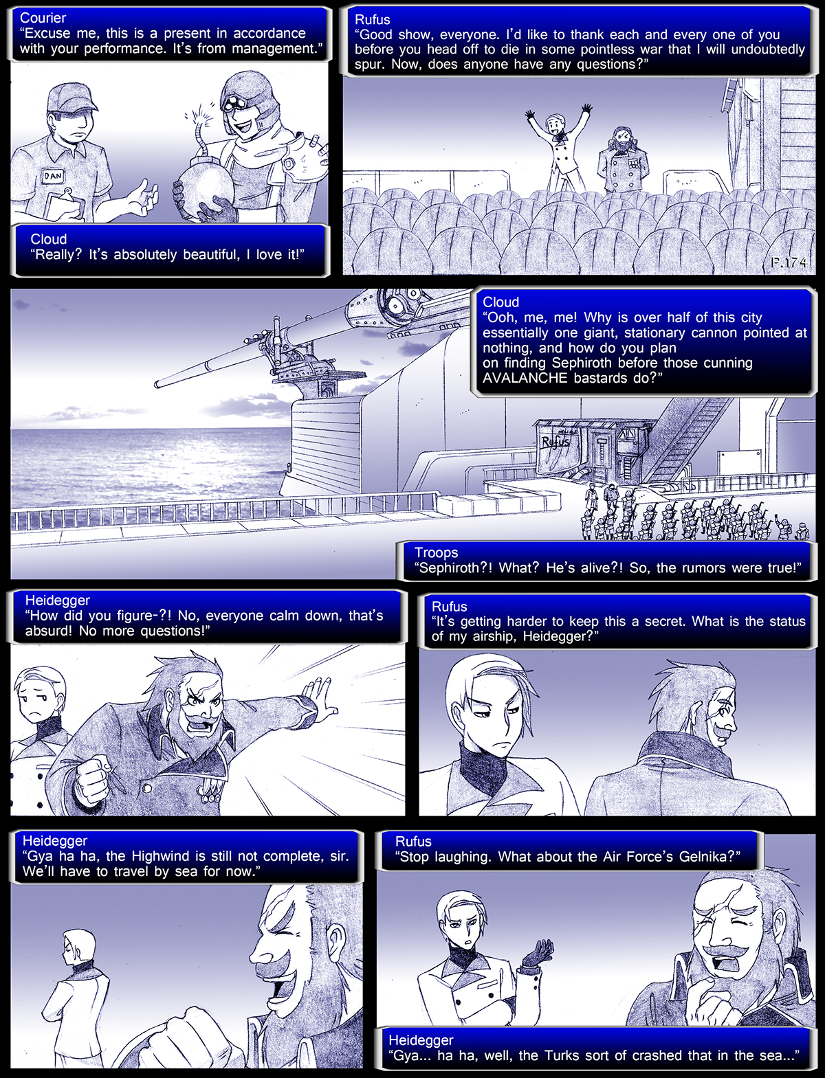Final Fantasy VII: The Sevening (Doujinshi) Ch. 174