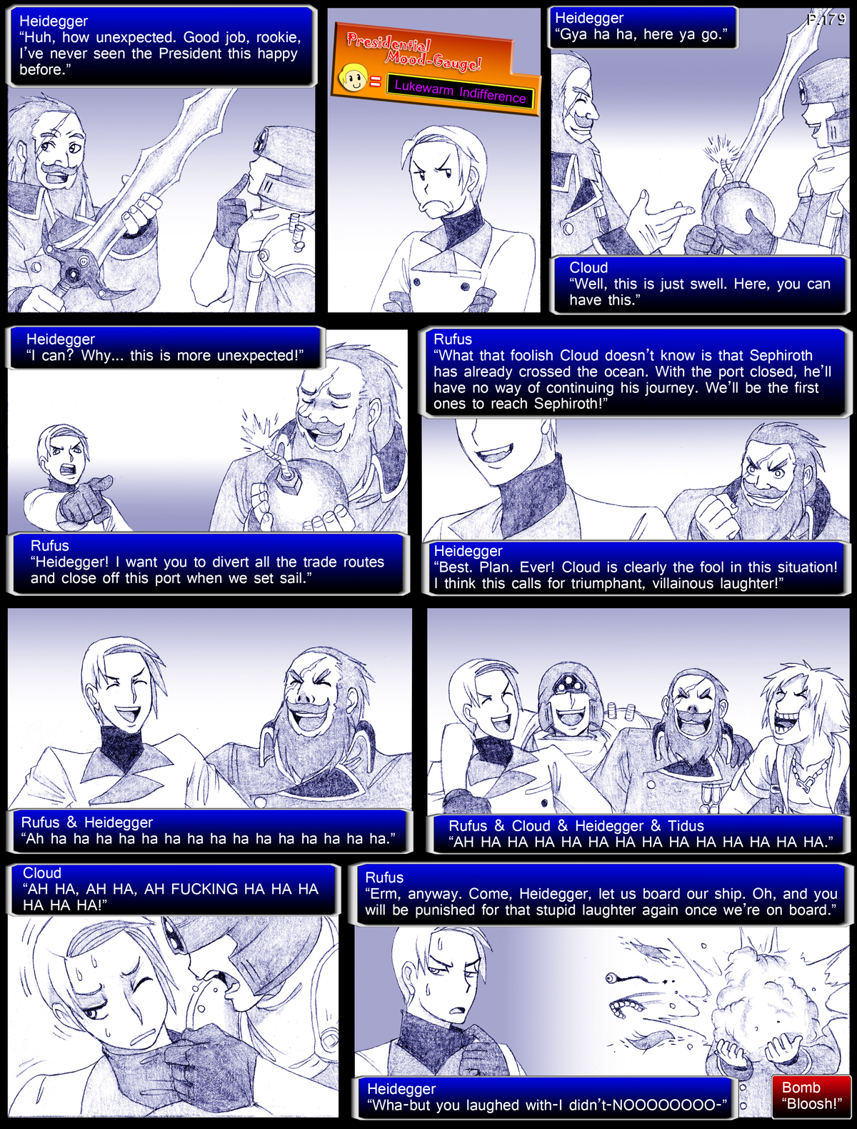 Final Fantasy VII: The Sevening (Doujinshi) Ch. 179