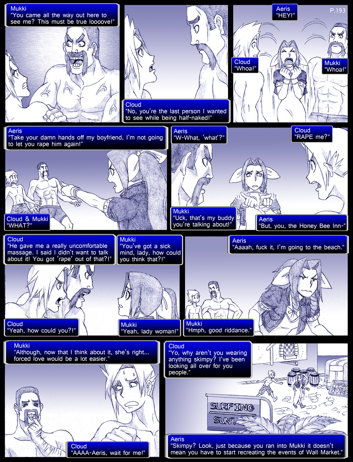 Final Fantasy VII: The Sevening (Doujinshi) Ch. 193