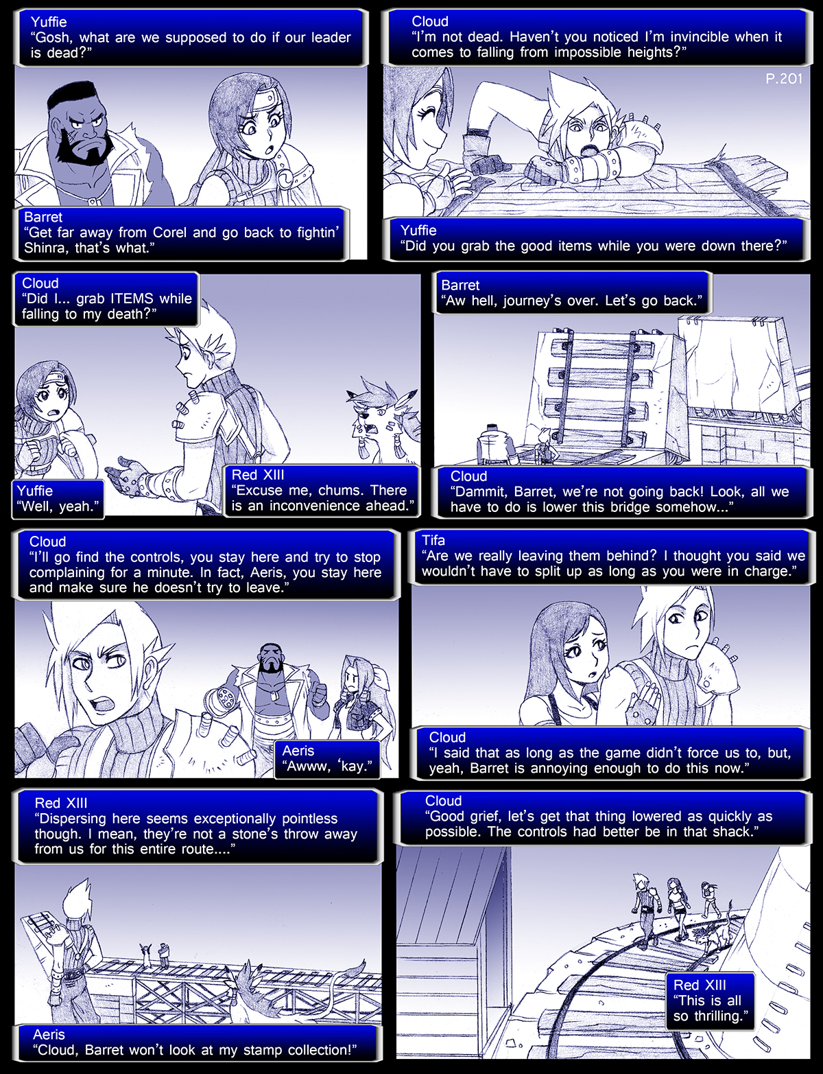 Final Fantasy VII: The Sevening (Doujinshi) Ch. 201