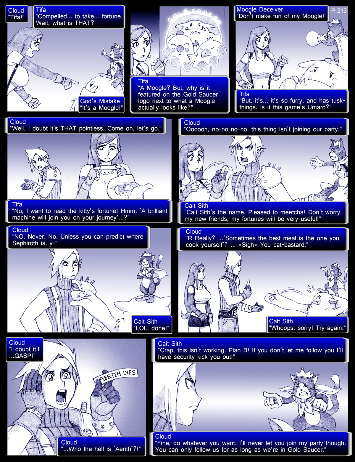 Final Fantasy VII: The Sevening (Doujinshi) Ch. 213