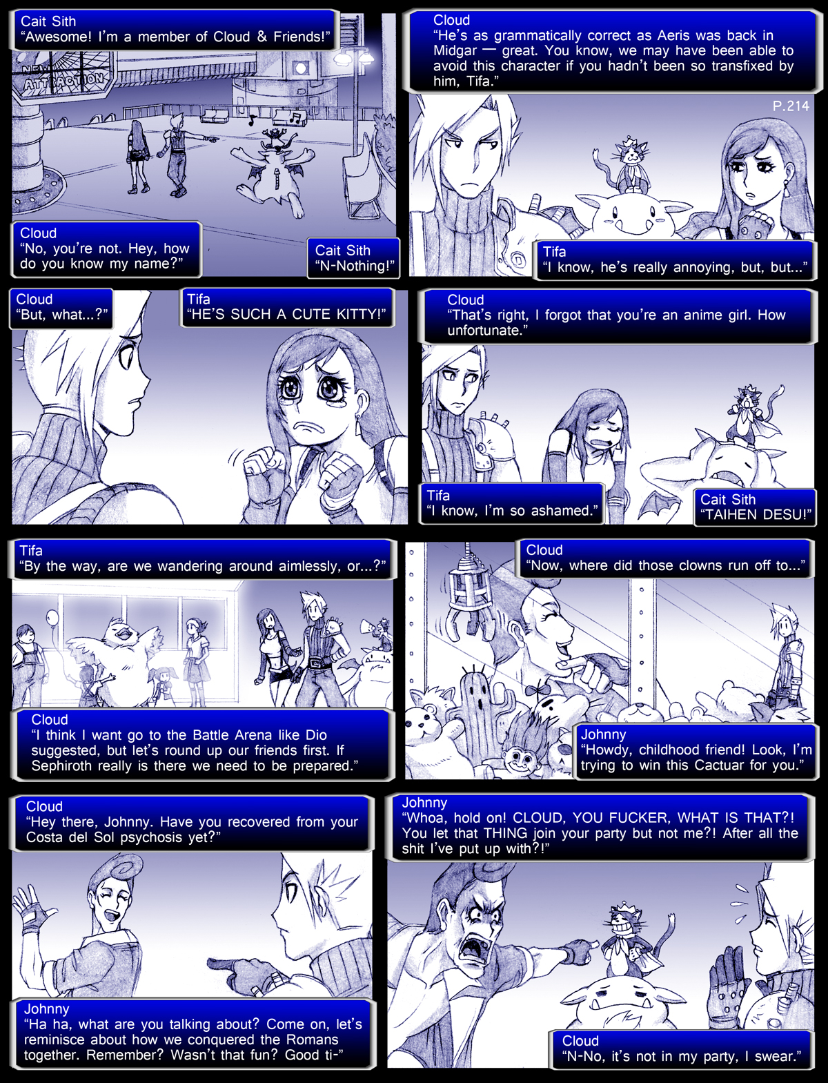 Final Fantasy VII: The Sevening (Doujinshi) Ch. 214
