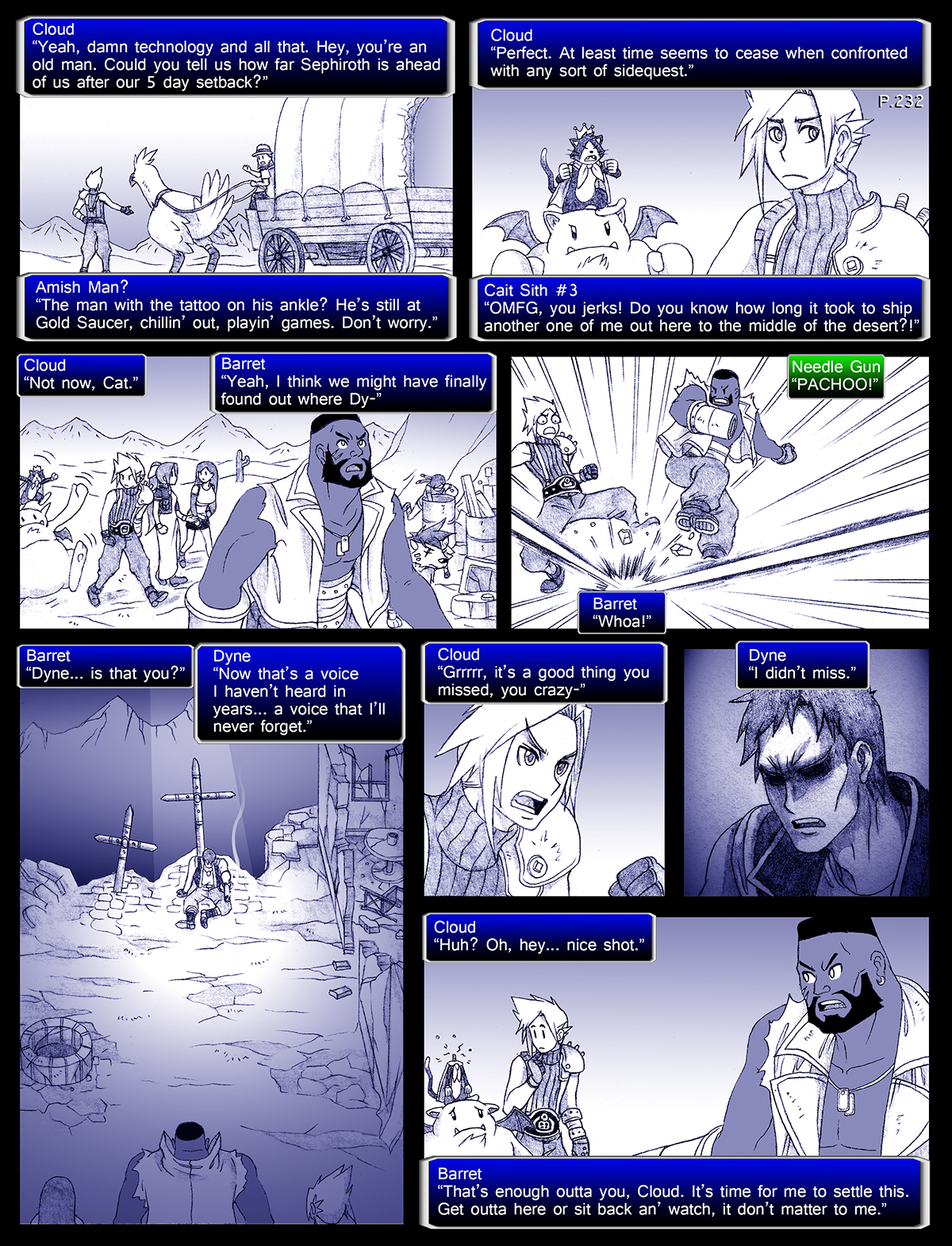 Final Fantasy VII: The Sevening (Doujinshi) Ch. 232