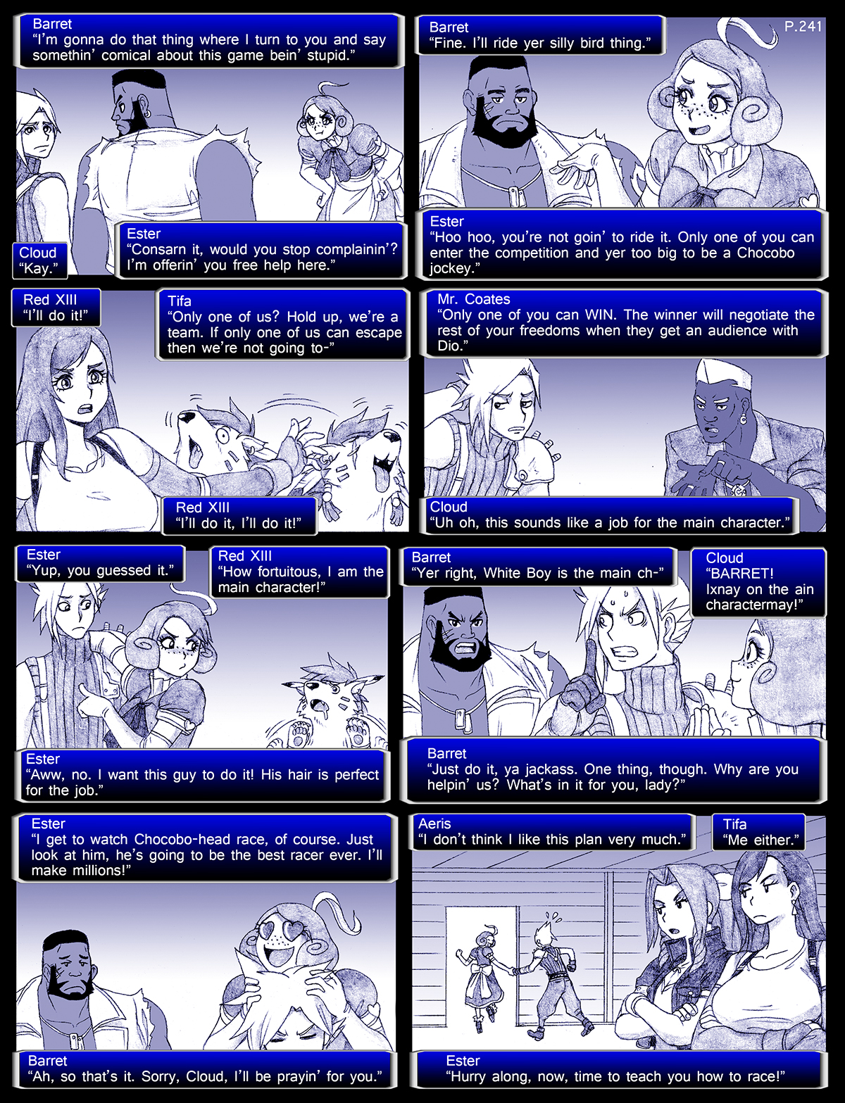 Final Fantasy VII: The Sevening (Doujinshi) Ch. 241