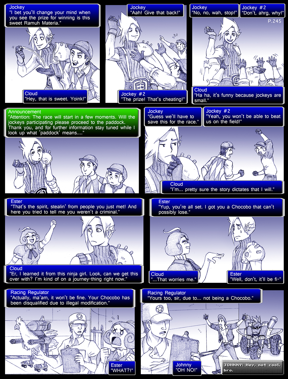 Final Fantasy VII: The Sevening (Doujinshi) Ch. 245