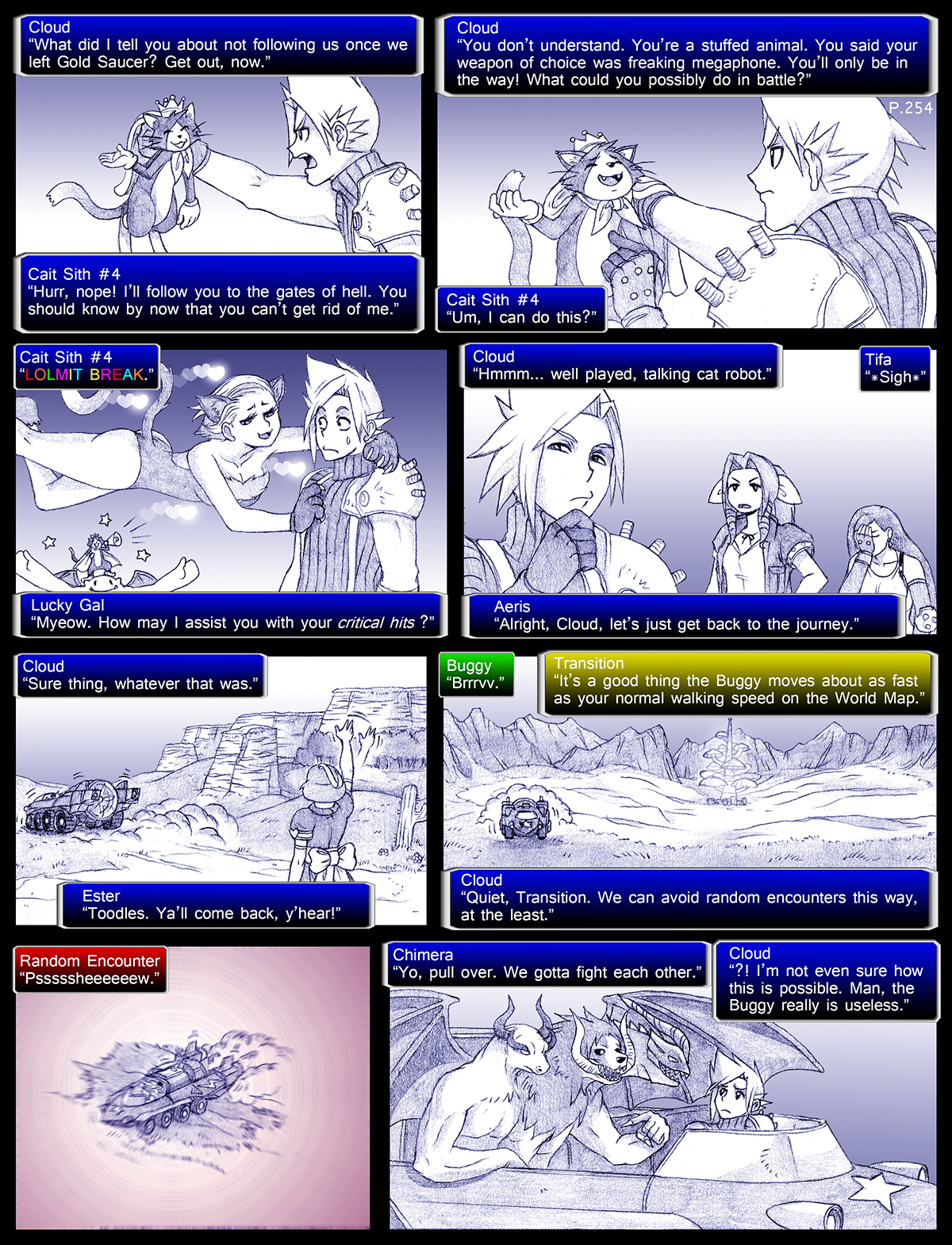 Final Fantasy VII: The Sevening (Doujinshi) Ch. 254