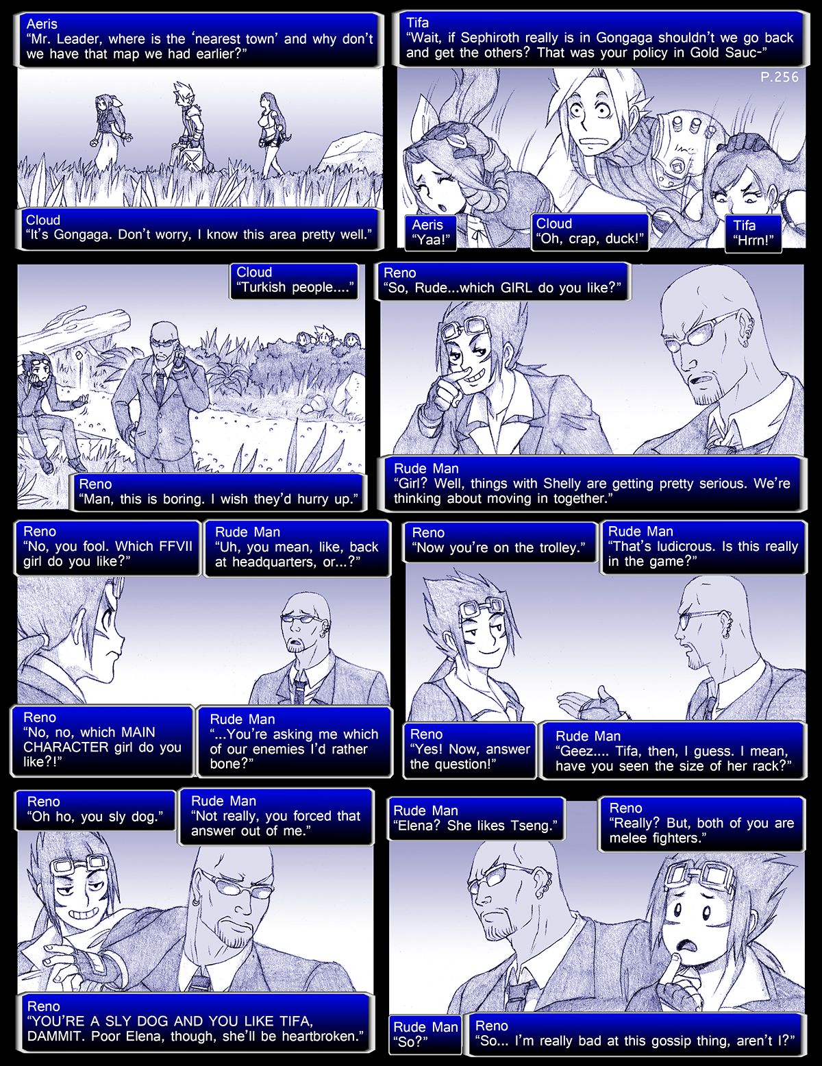 Final Fantasy VII: The Sevening (Doujinshi) Ch. 256