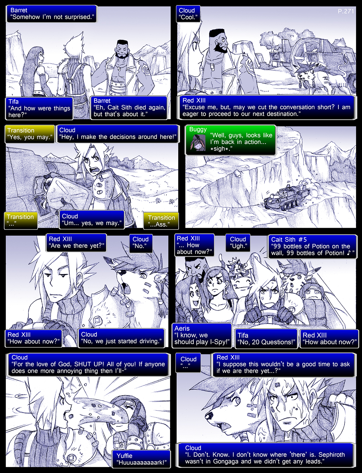 Final Fantasy VII: The Sevening (Doujinshi) Ch. 271