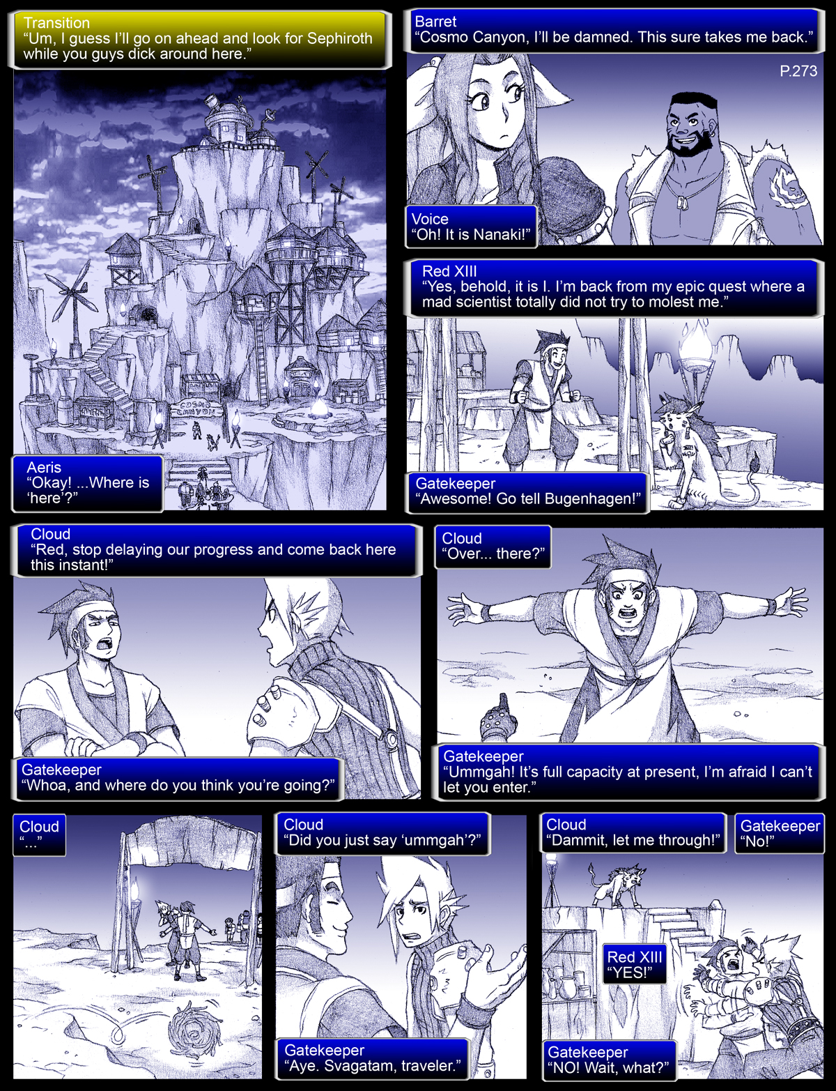Final Fantasy VII: The Sevening (Doujinshi) Ch. 273