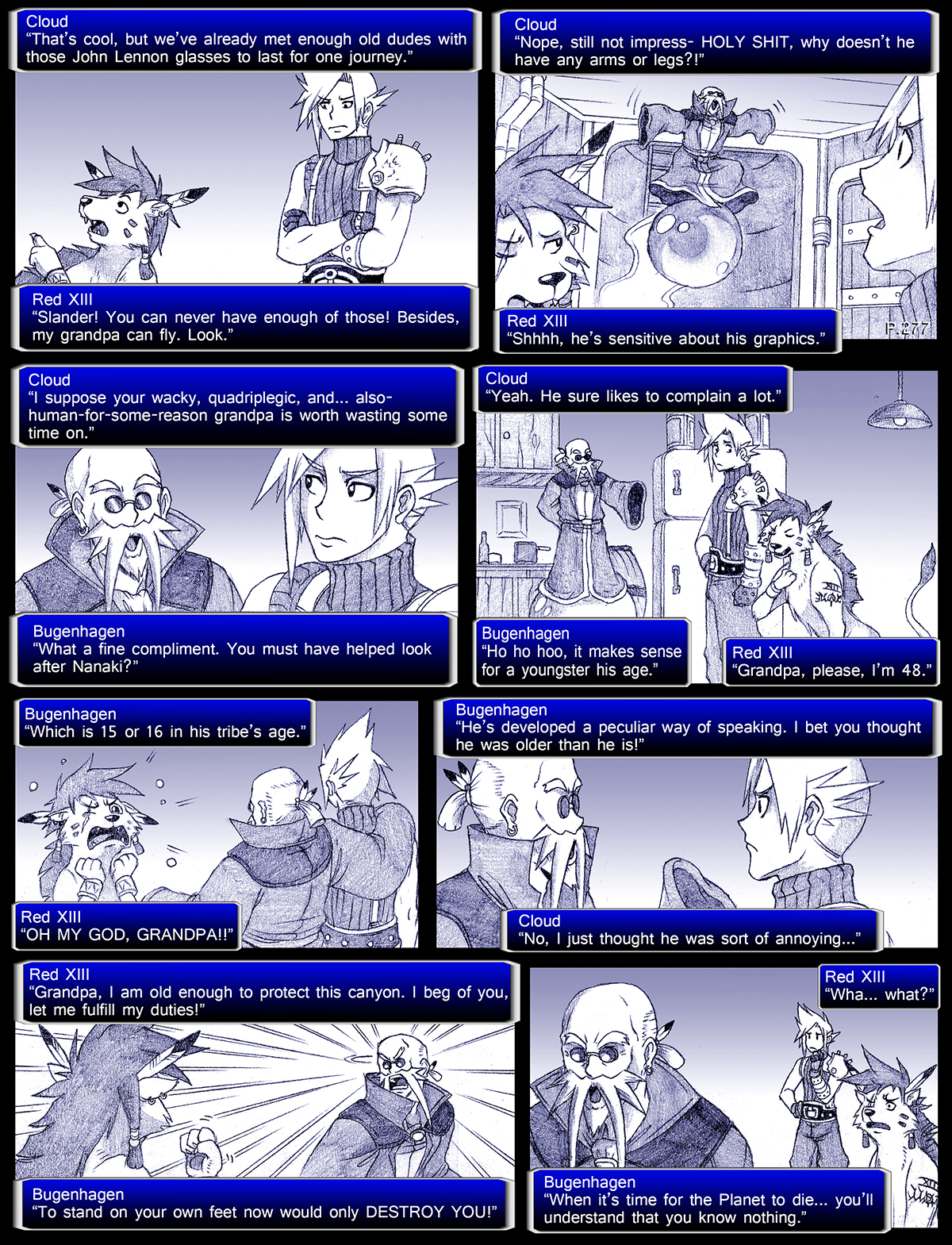 Final Fantasy VII: The Sevening (Doujinshi) Ch. 277