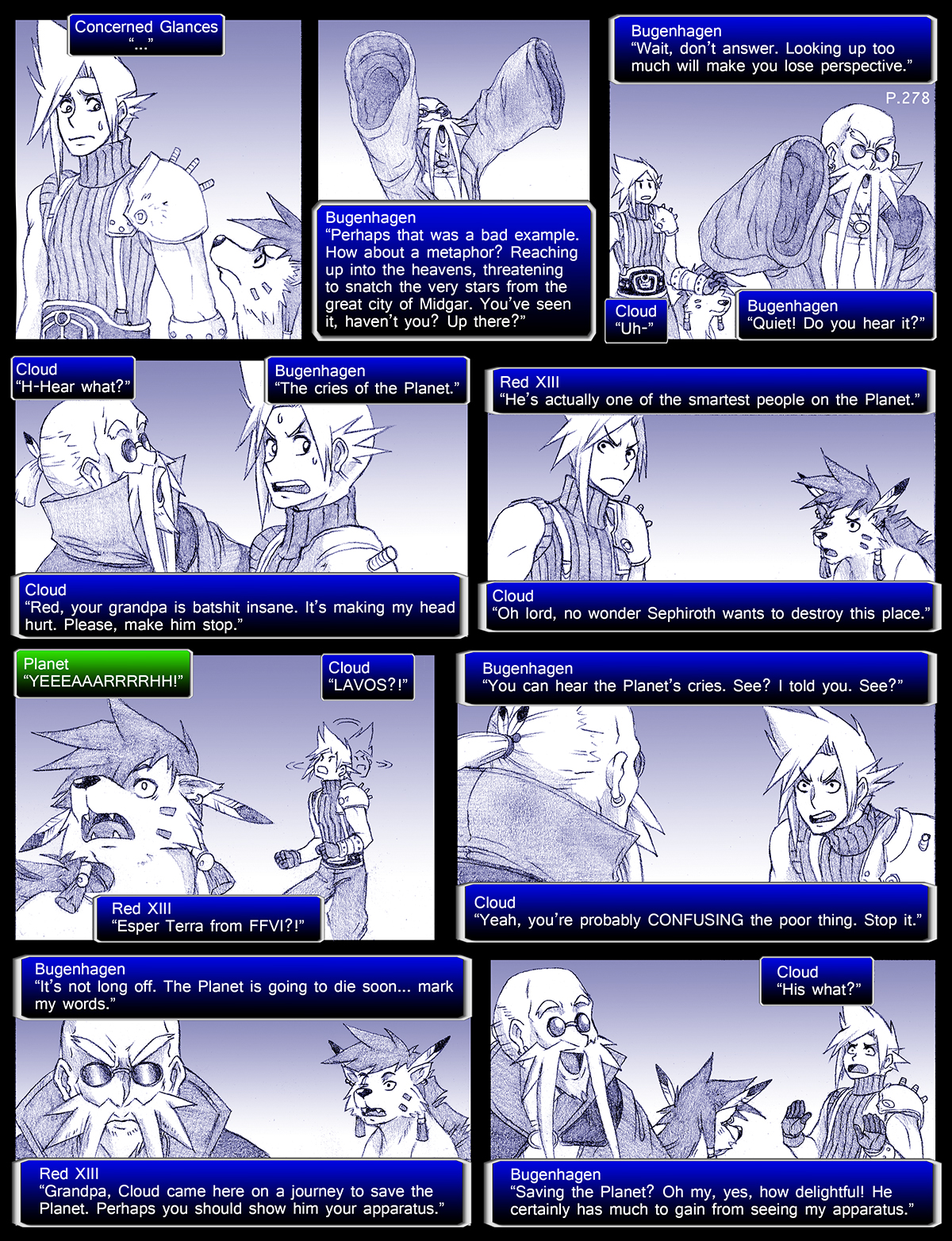 Final Fantasy VII: The Sevening (Doujinshi) Ch. 278