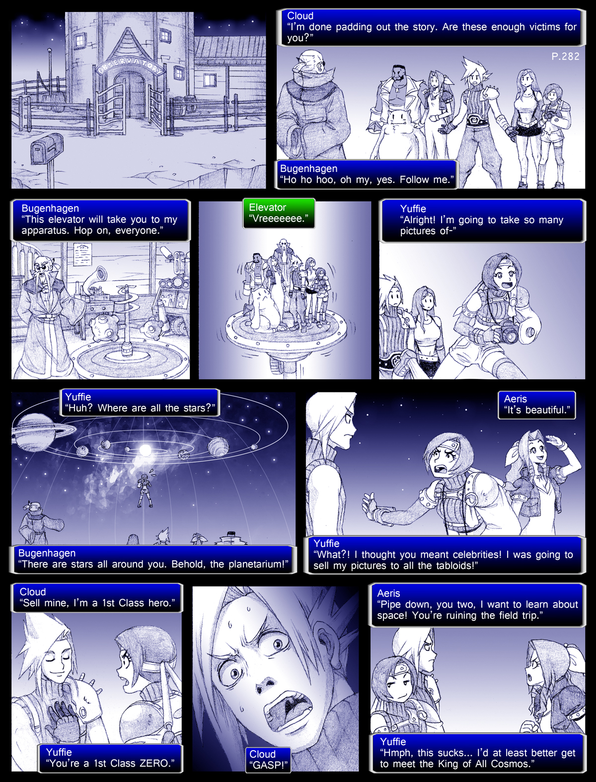 Final Fantasy VII: The Sevening (Doujinshi) Ch. 282