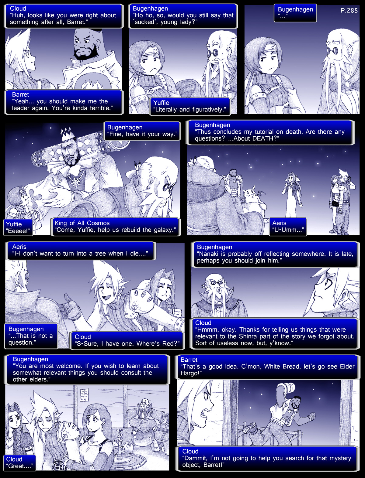 Final Fantasy VII: The Sevening (Doujinshi) Ch. 285