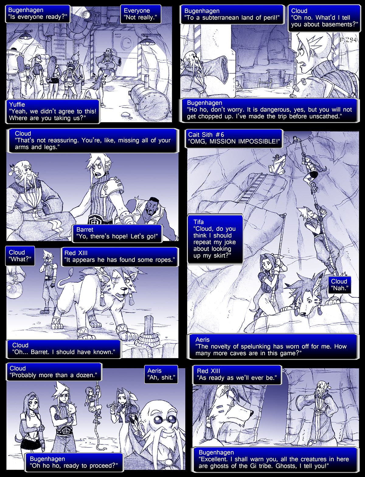 Final Fantasy VII: The Sevening (Doujinshi) Ch. 294
