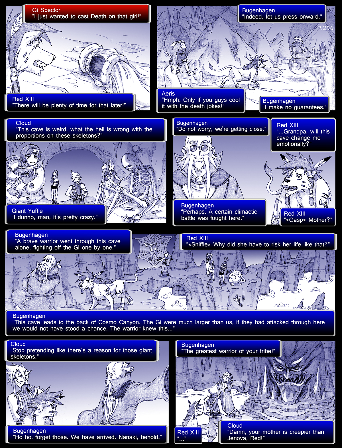 Final Fantasy VII: The Sevening (Doujinshi) Ch. 296