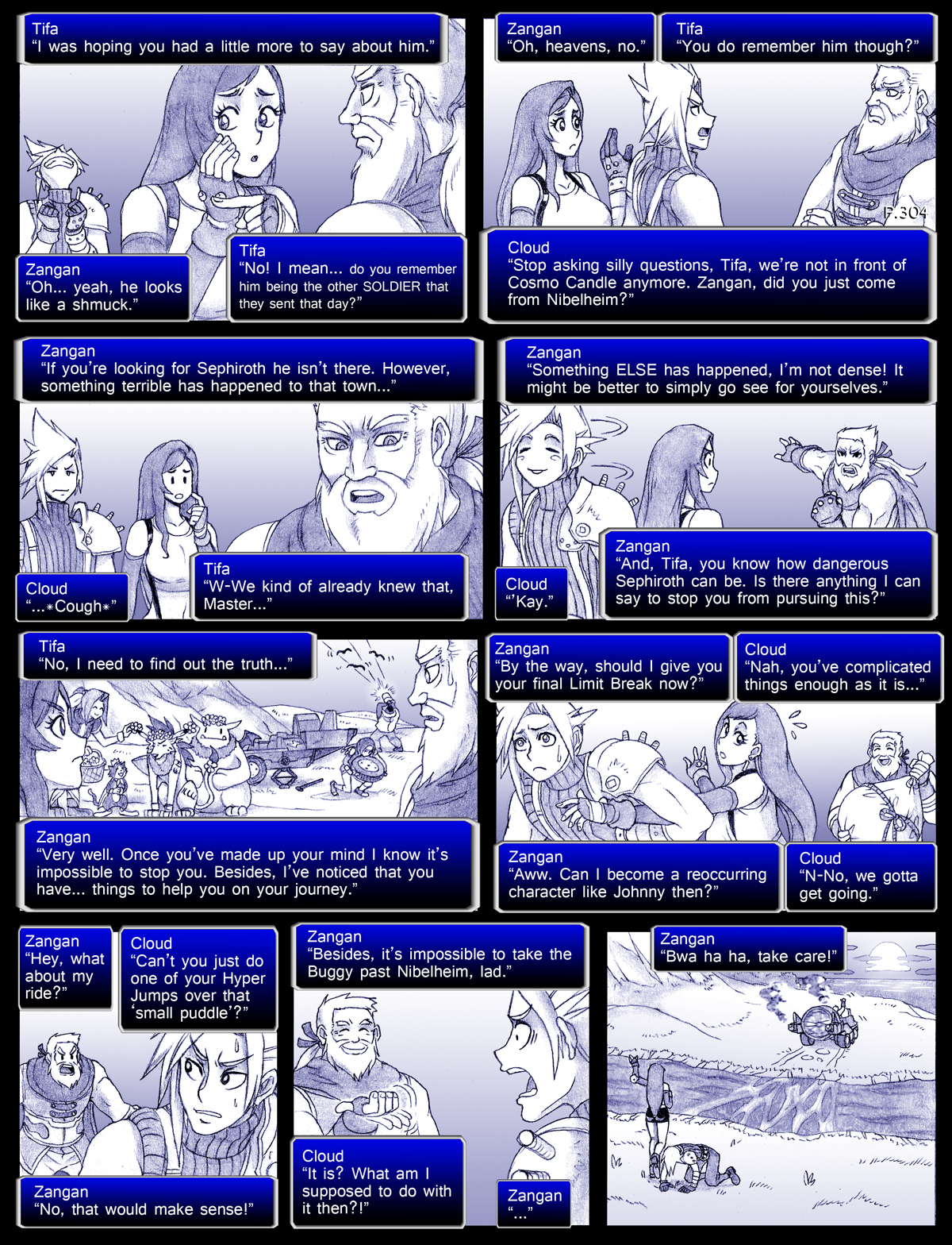 Final Fantasy VII: The Sevening (Doujinshi) Ch. 304