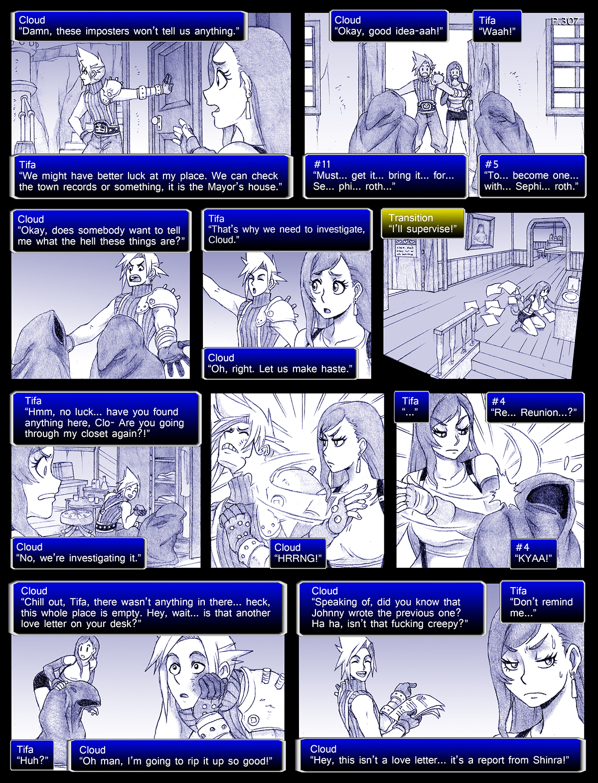 Final Fantasy VII: The Sevening (Doujinshi) Ch. 307