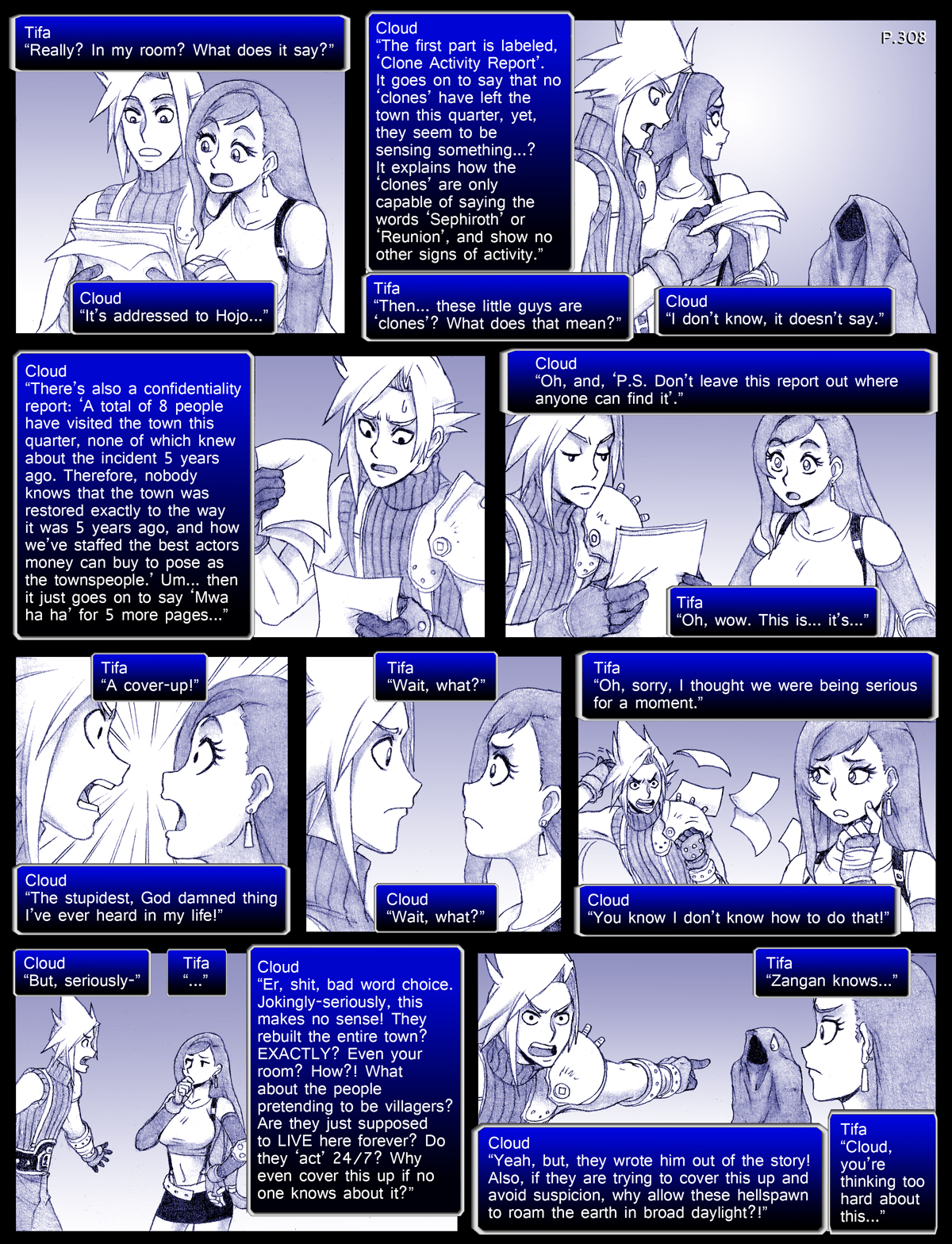 Final Fantasy VII: The Sevening (Doujinshi) Ch. 308