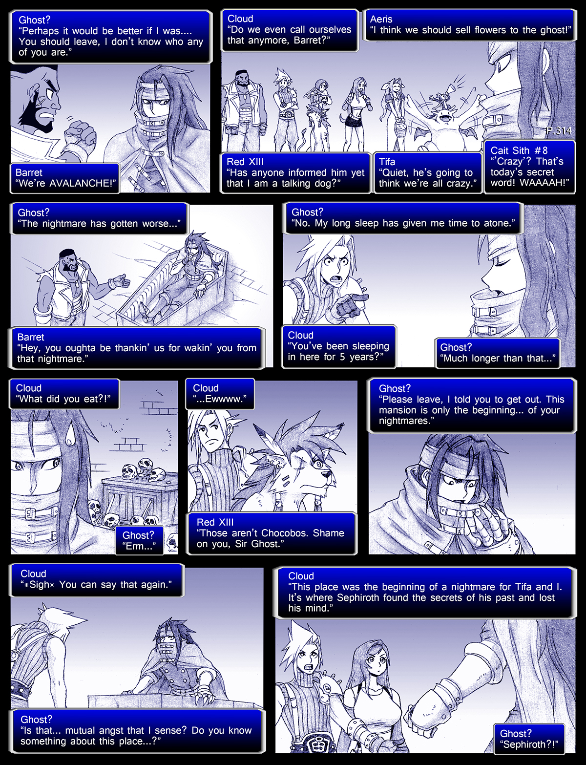 Final Fantasy VII: The Sevening (Doujinshi) Ch. 314