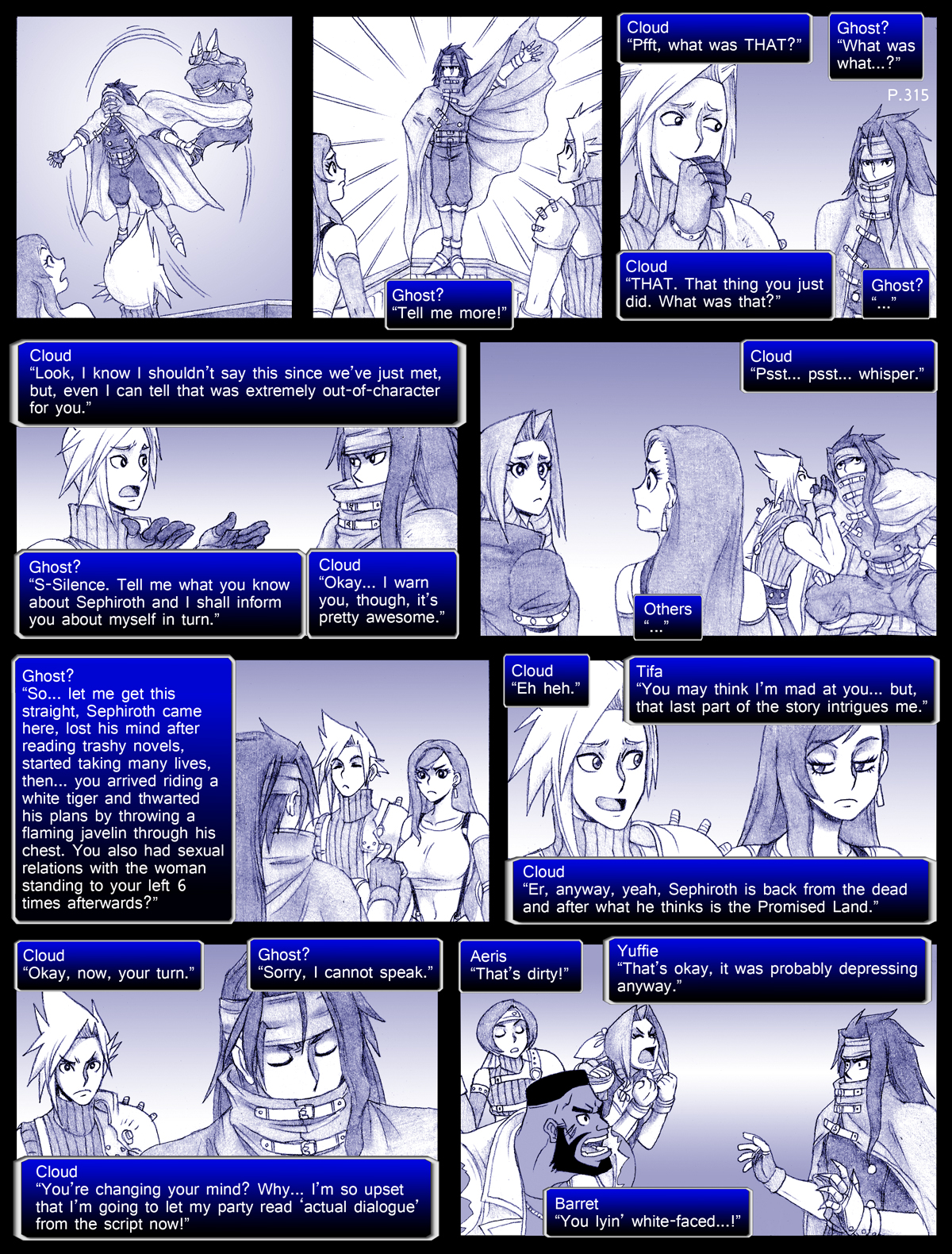 Final Fantasy VII: The Sevening (Doujinshi) Ch. 315