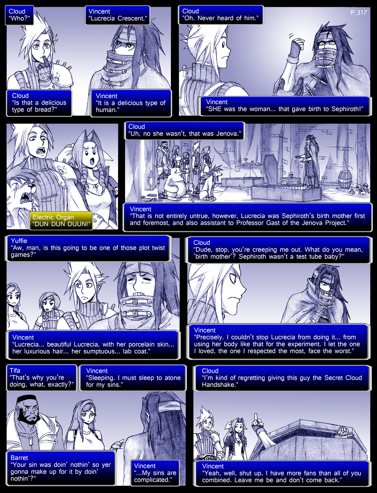 Final Fantasy VII: The Sevening (Doujinshi) Ch. 317