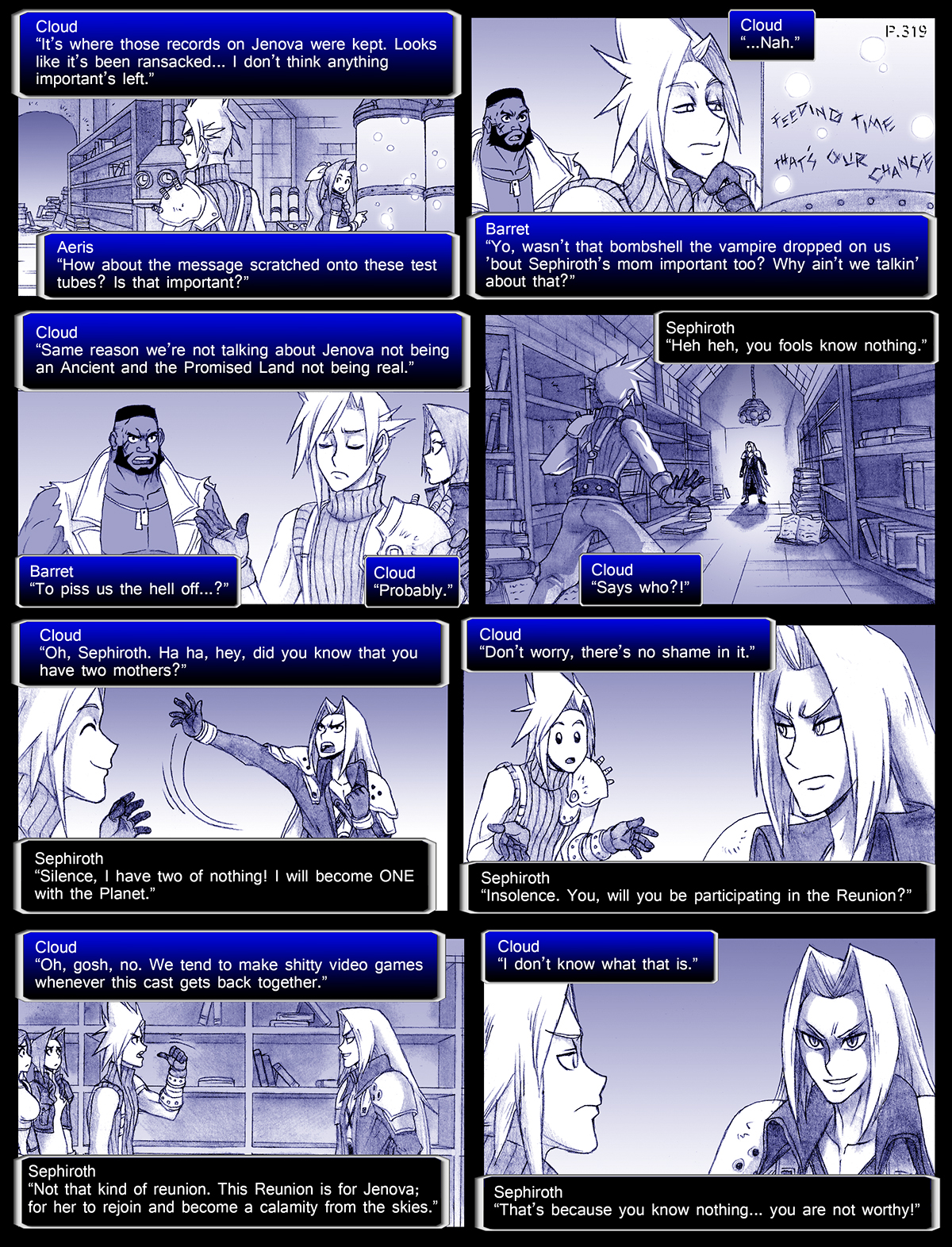 Final Fantasy VII: The Sevening (Doujinshi) Ch. 319