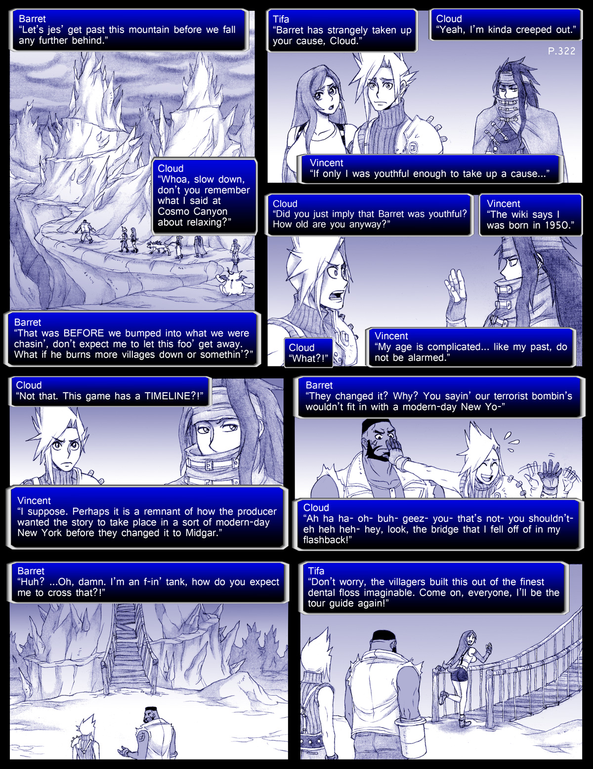 Final Fantasy VII: The Sevening (Doujinshi) Ch. 322