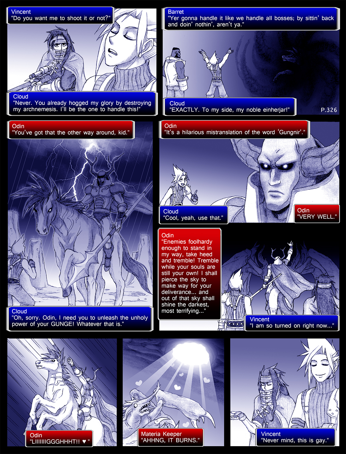 Final Fantasy VII: The Sevening (Doujinshi) Ch. 326
