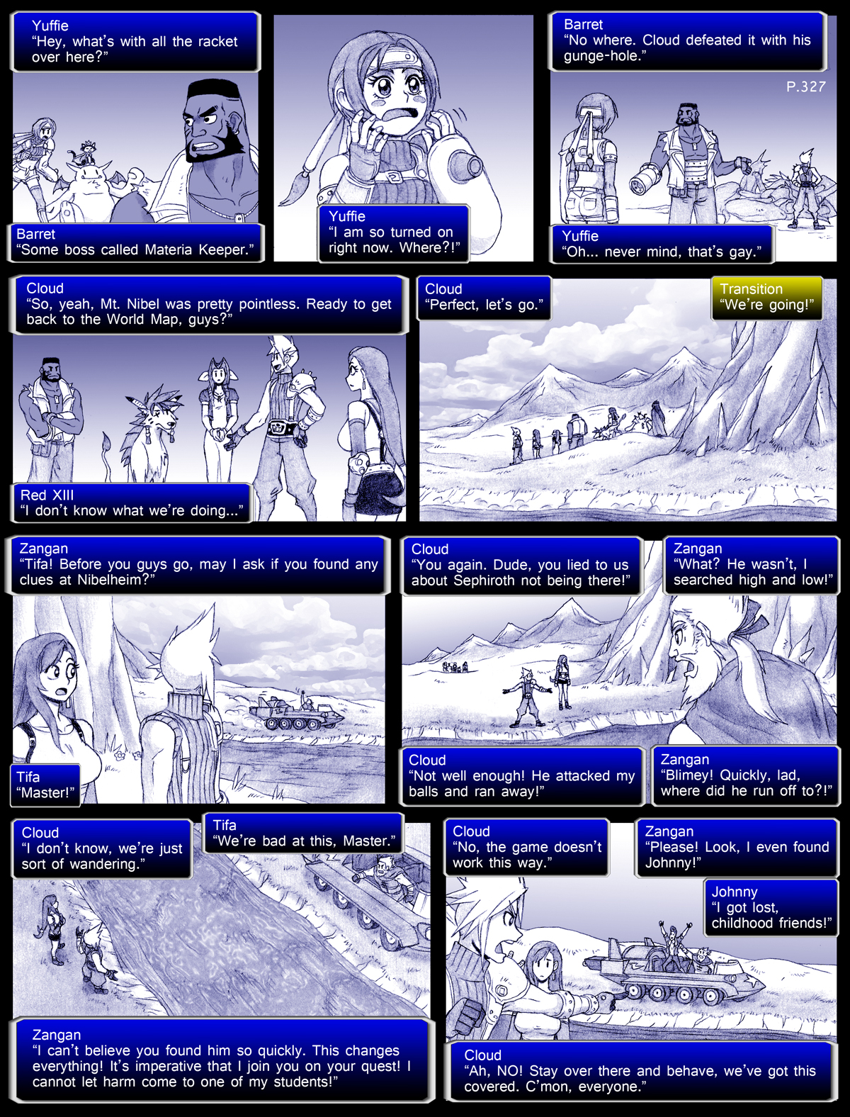 Final Fantasy VII: The Sevening (Doujinshi) Ch. 327