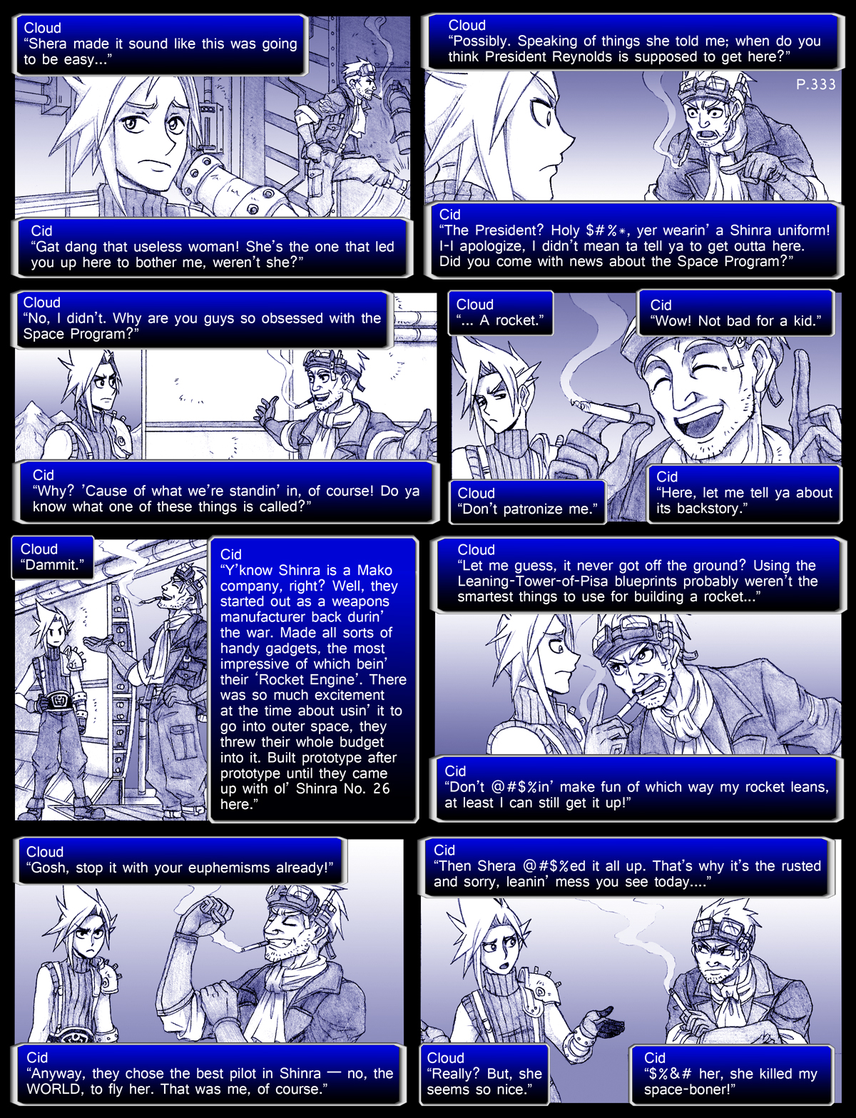 Final Fantasy VII: The Sevening (Doujinshi) Ch. 333